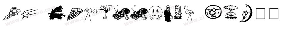 DF Gargoonies ITC字体转换